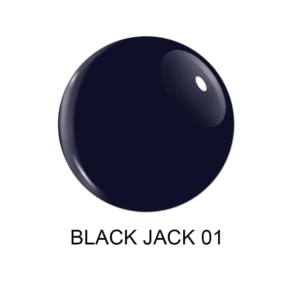 Black Jack Glazed Gel Polish 01