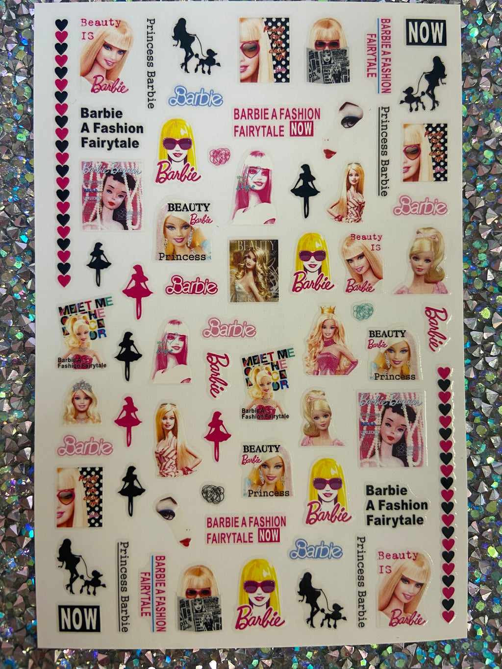 Barbie Nail Art Stickers 2