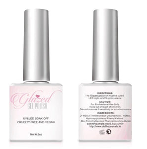 Matt Top Coat Glazed Gel Polish