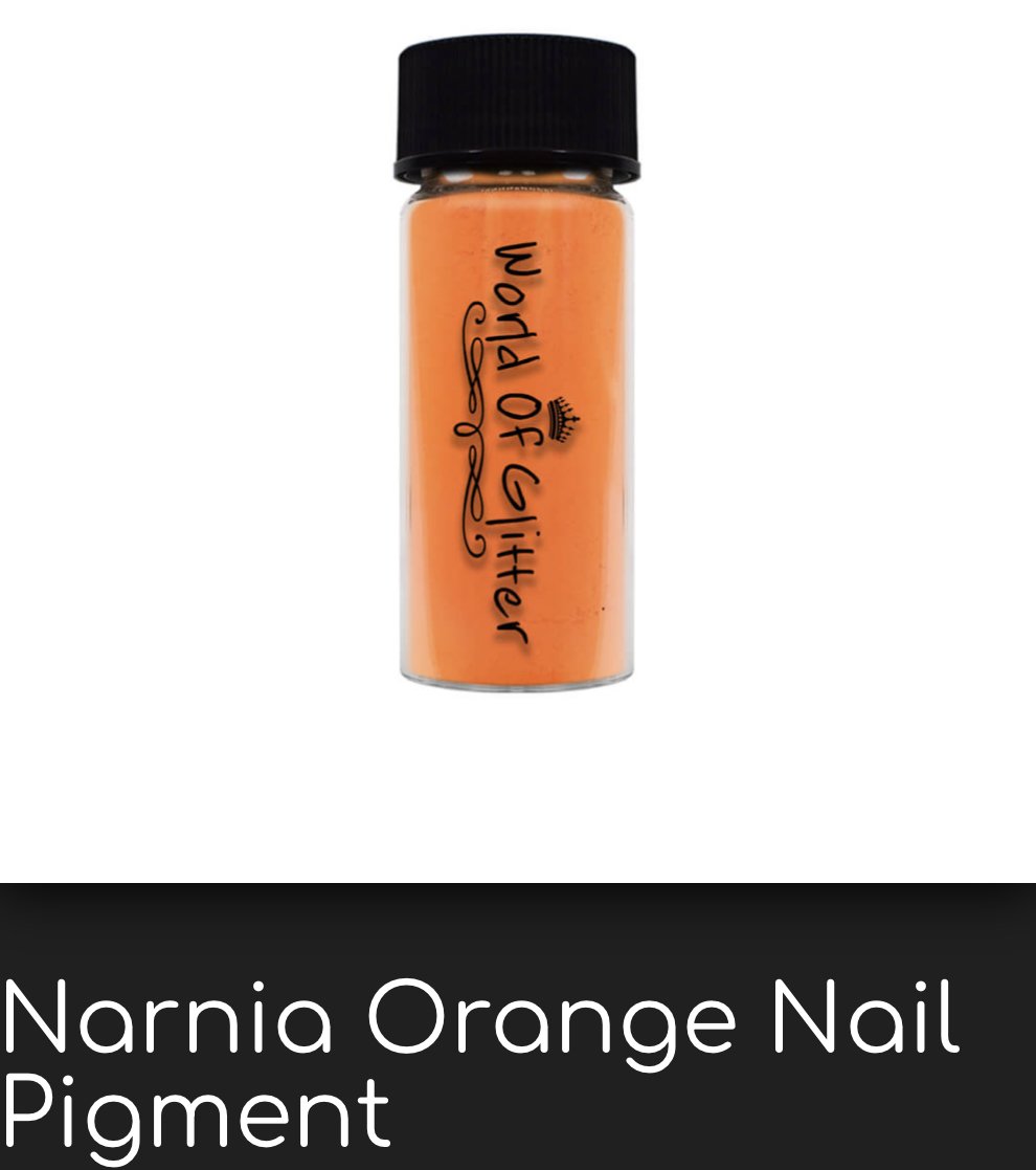 Narnia Orange Nail Pigment