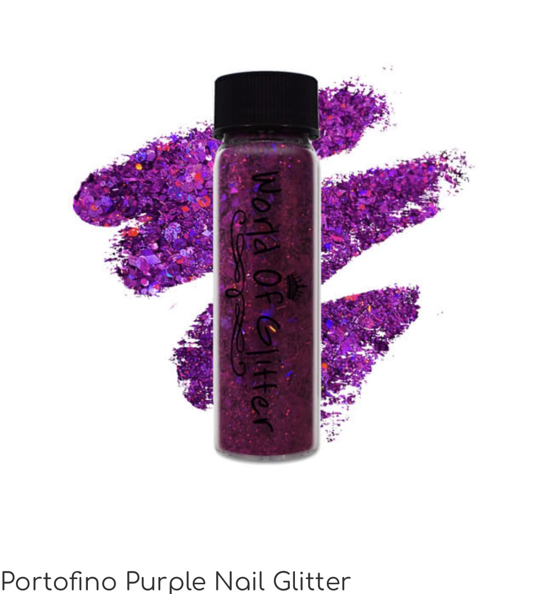 Portofino Purple Nail Glitter