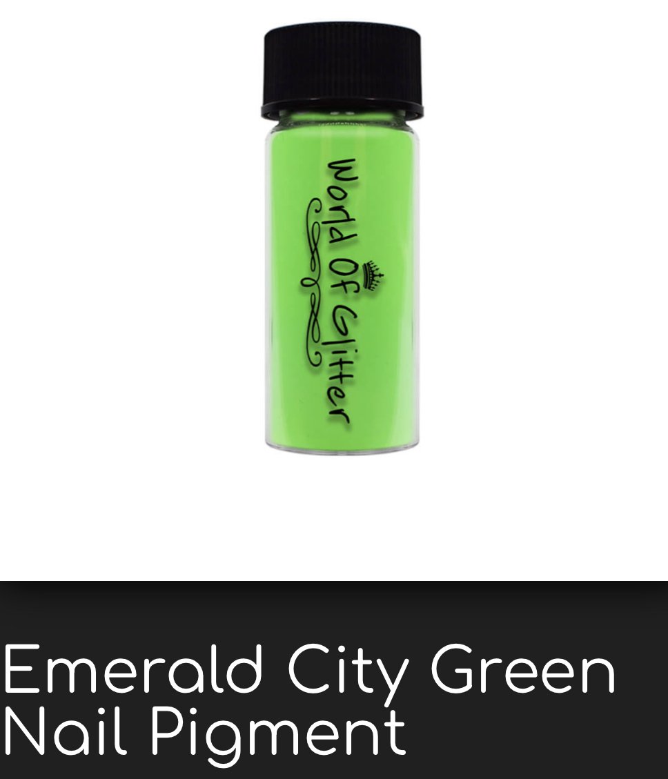 Emerald City Green Nail Pigment
