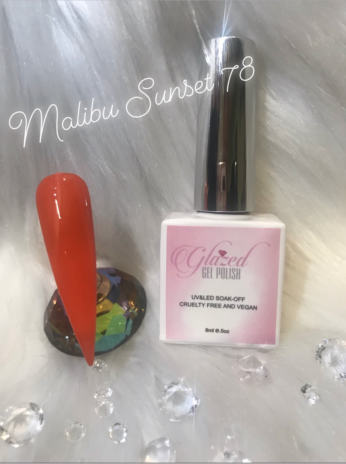Malibu Sunset Glazed Gel Polish 78
