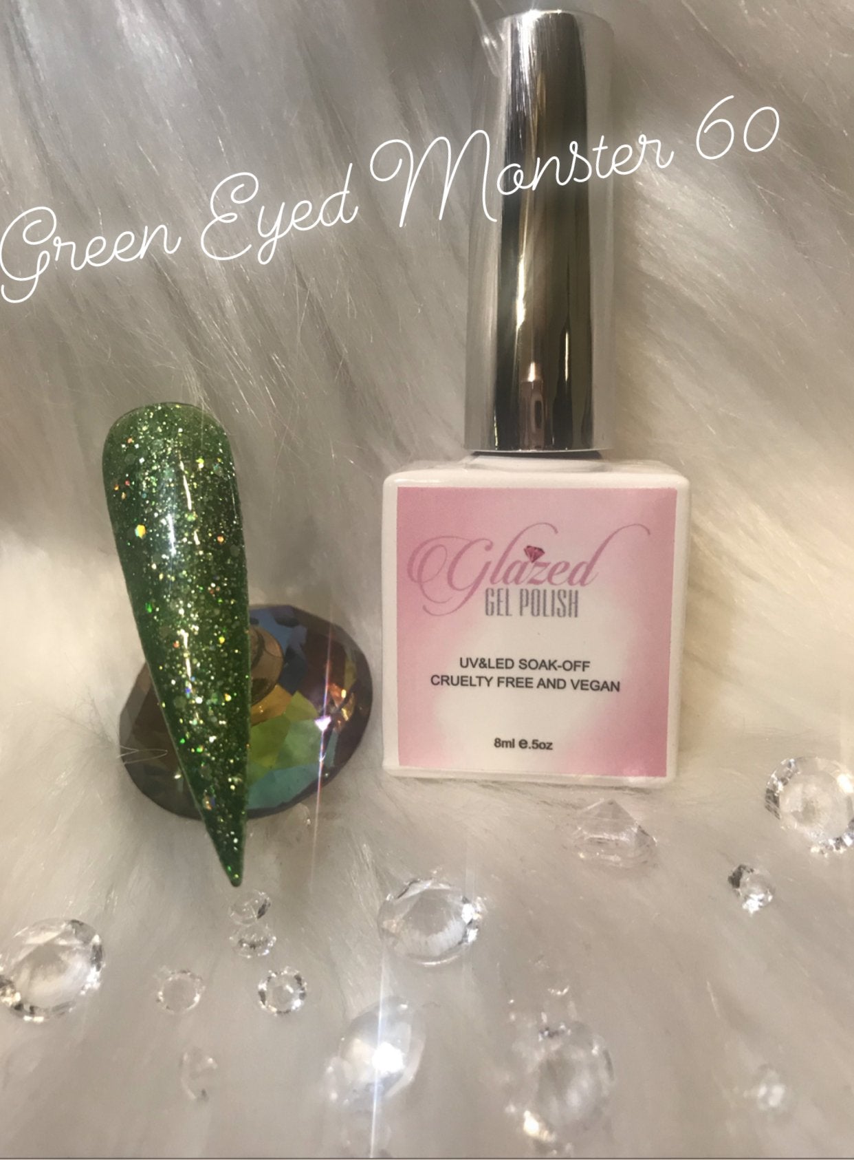 Green Eyed Monster Glazed Gel Polish 60