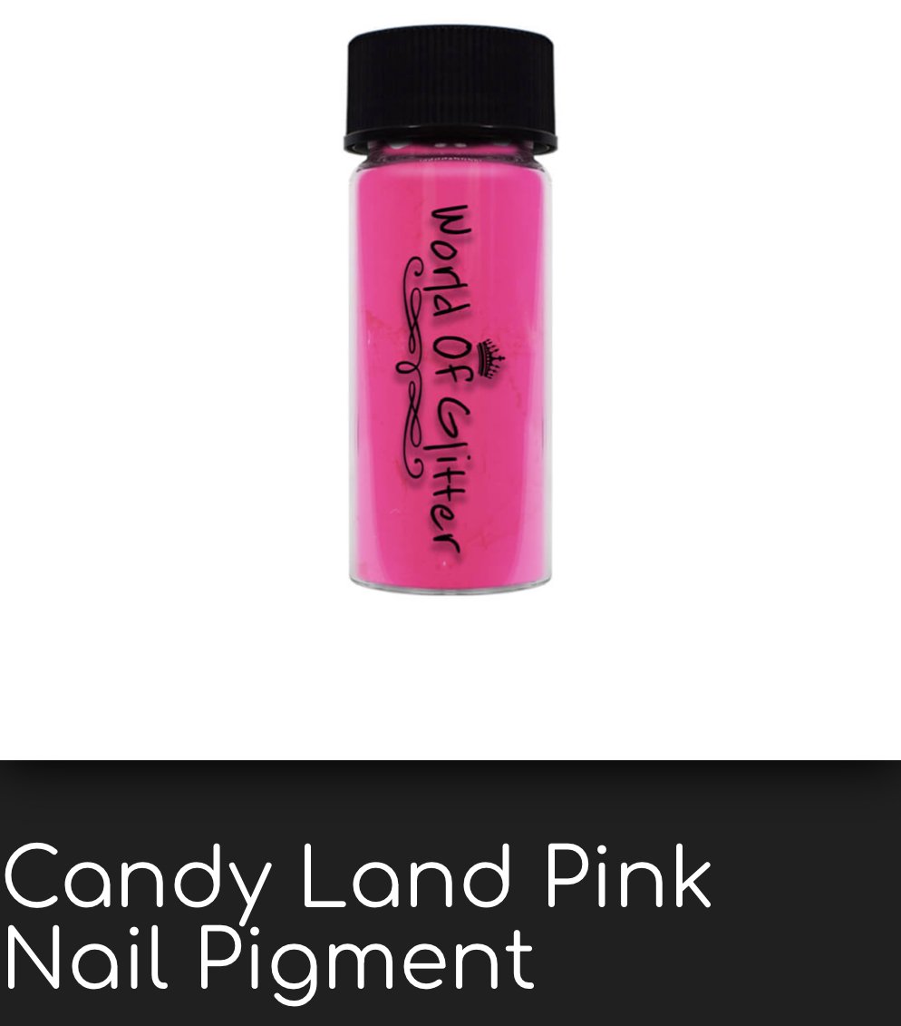 Candy Land Pink Nail Pigment