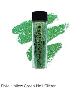 Pixie Hollow Green Nail Glitter