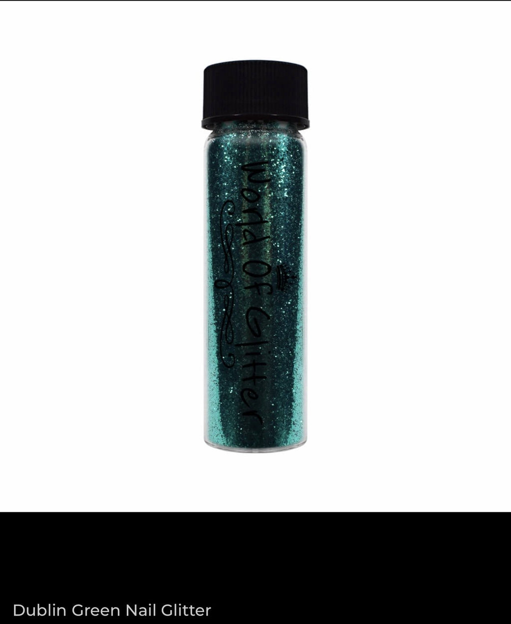 Dublin Green Nail Glitter