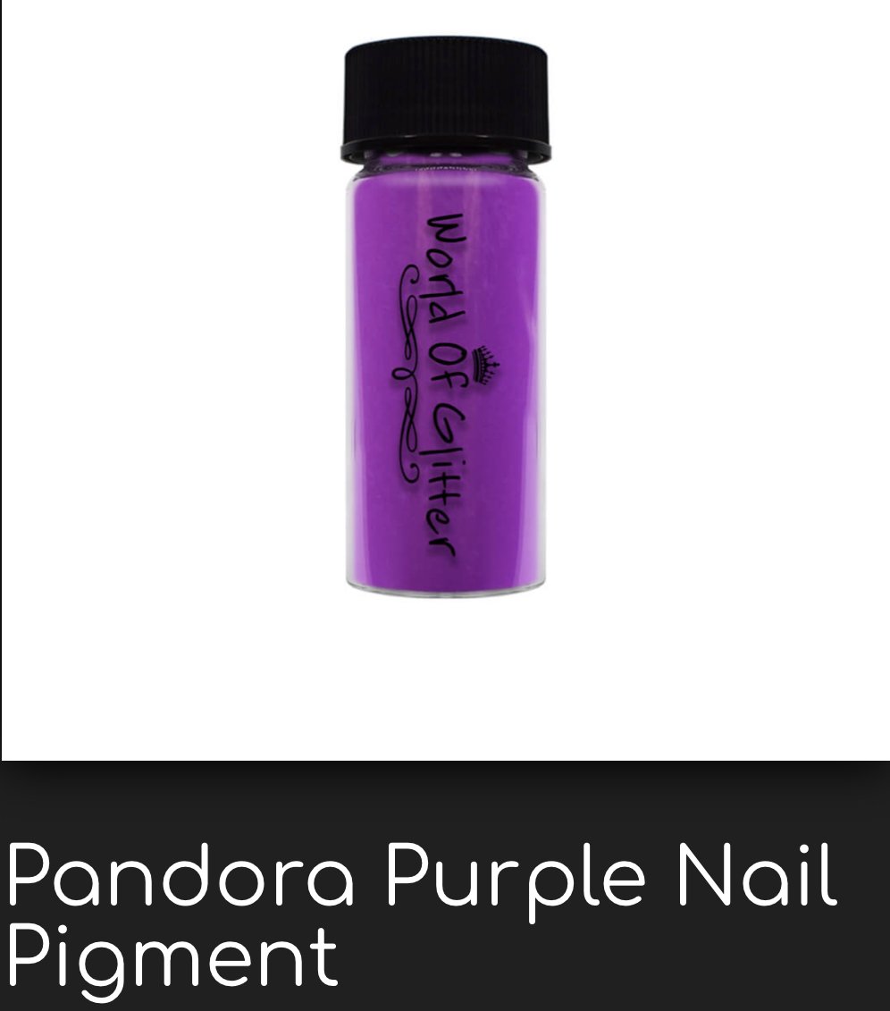 Pandora Purple Nail Pigment