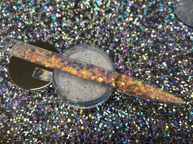 Glazed Pre Mixed Glitter Acrylic Oona