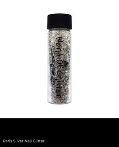 Paris Silver Nail Glitter