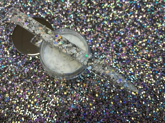 Glazed Pre Mixed Glitter Acrylic Starlet