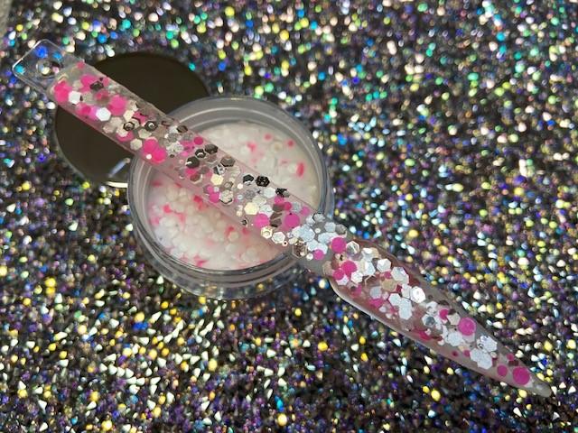 Glazed Pre Mixed Glitter Acrylic Thalia