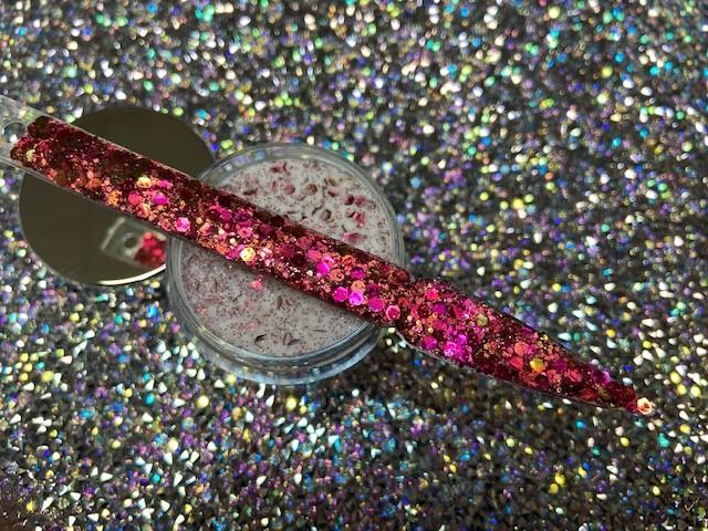 Glazed Pre Mixed Glitter Acrylic Whimsical