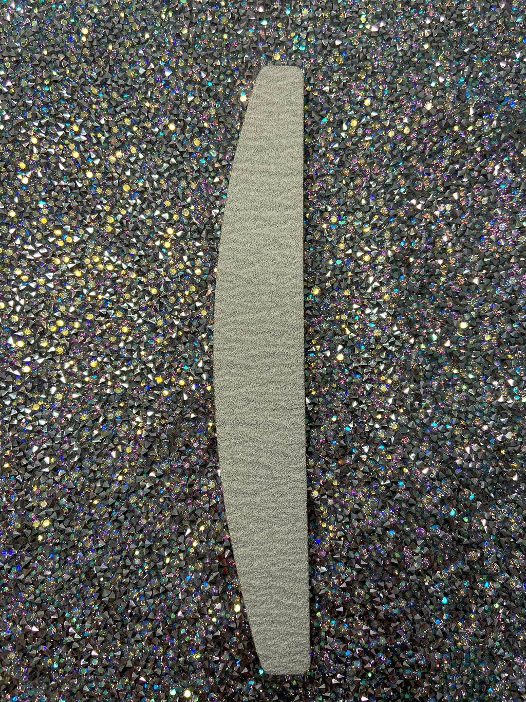 Nail File 150/100 Grit Grey Half Moon