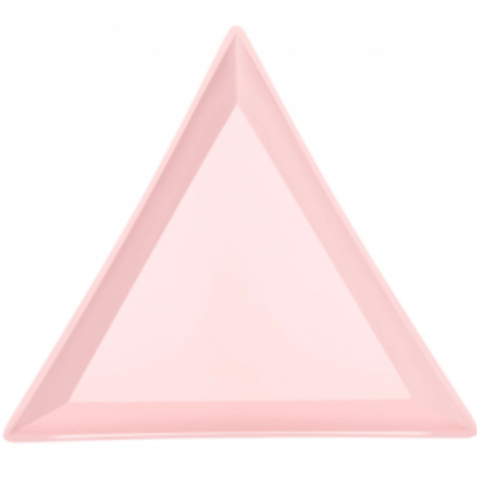 Triangle Spill Tray Pink
