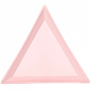 Triangle Spill Tray Pink