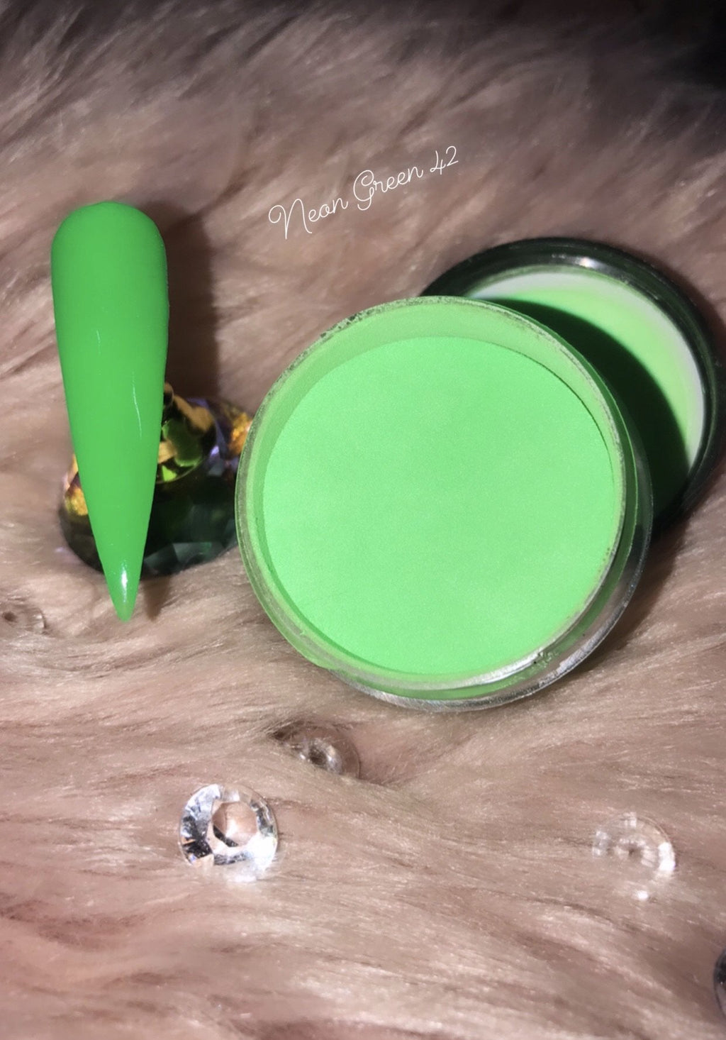 Glazed Neon Green Acrylic Powder no.42 28g