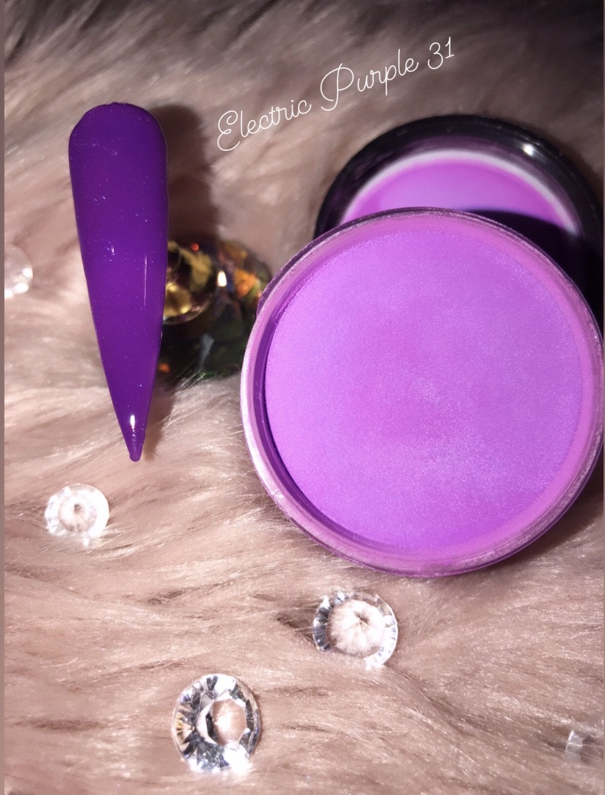 Glazed Electric Purple Acrylic Powder no.31 28g