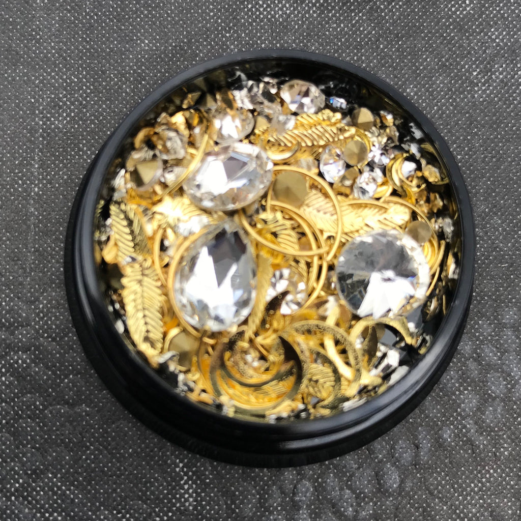 Mixed bling silver/gold