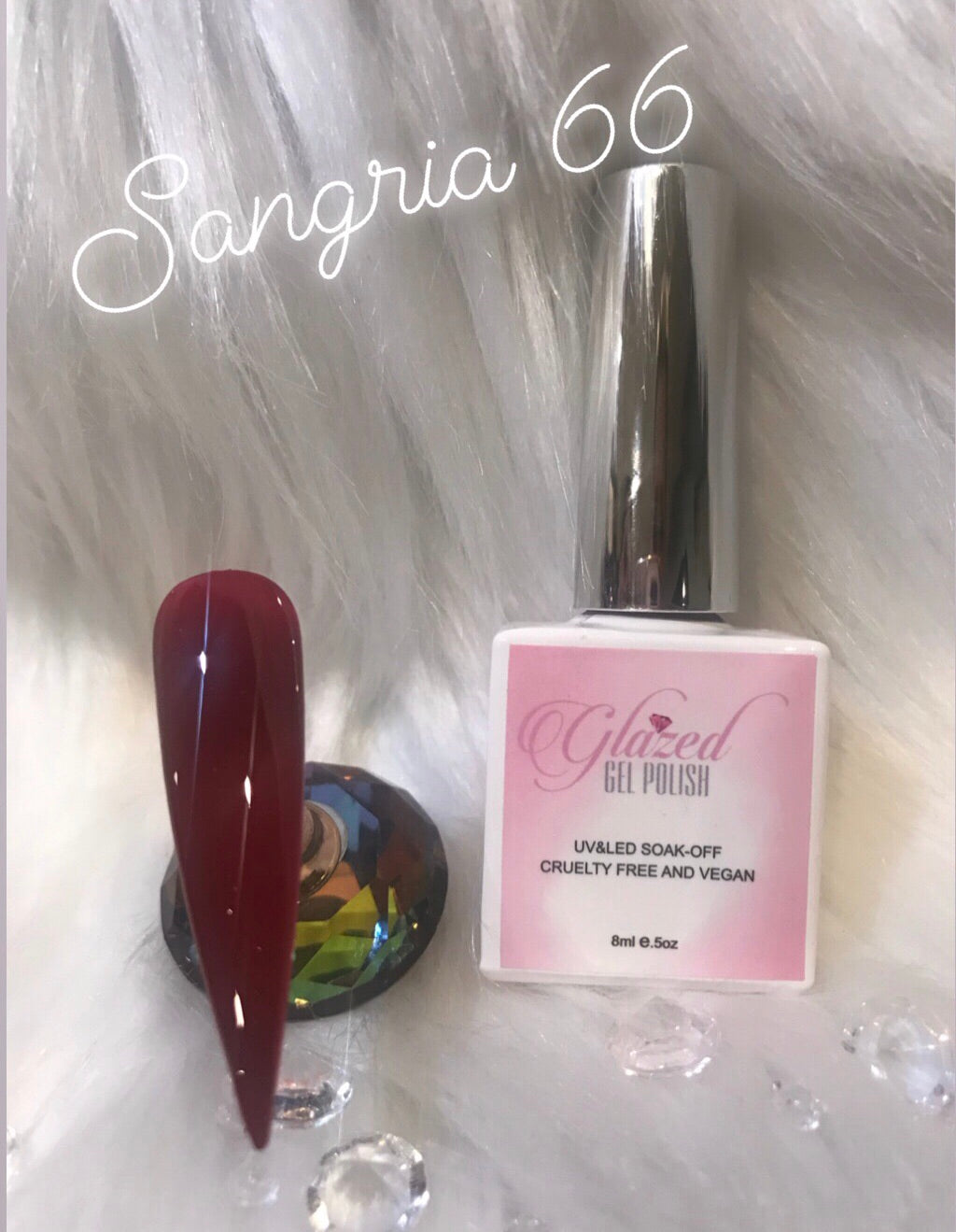 Sangria Glazed Gel Polish 66