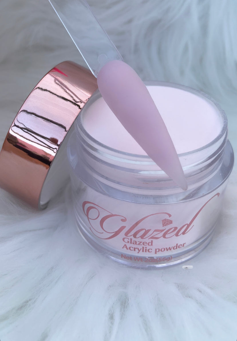 Glazed Acrylic Powder Light Cover Pink 30g