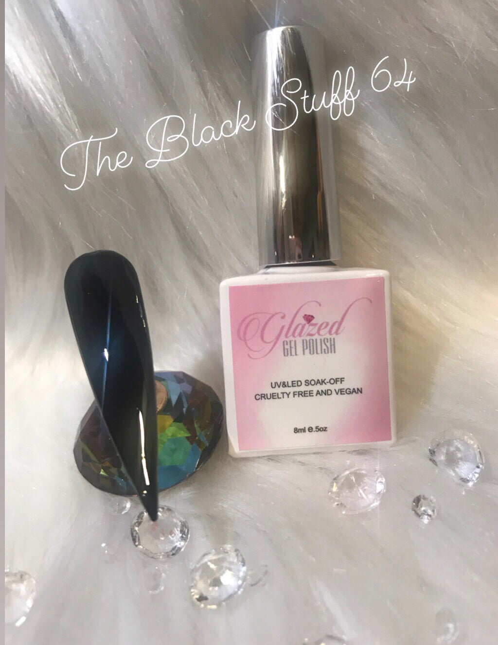 The Black Stuff Glazed Gel Polish 64