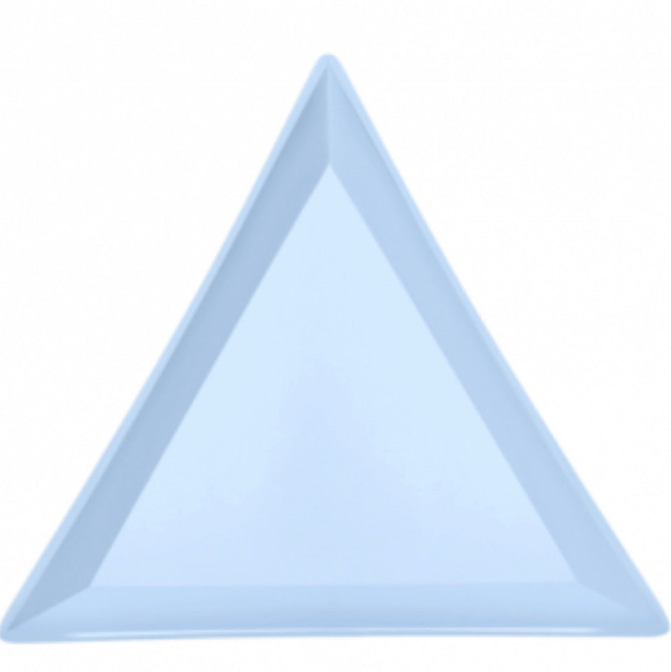 Triangle Spill Tray Blue