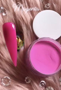 Glazed Acrylic Colour Powder Magenta no.15 28g
