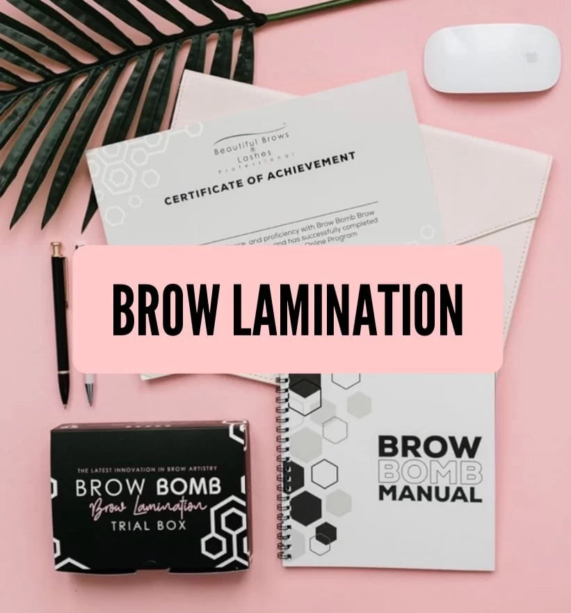 Brow Bomb Brow Lamination Course