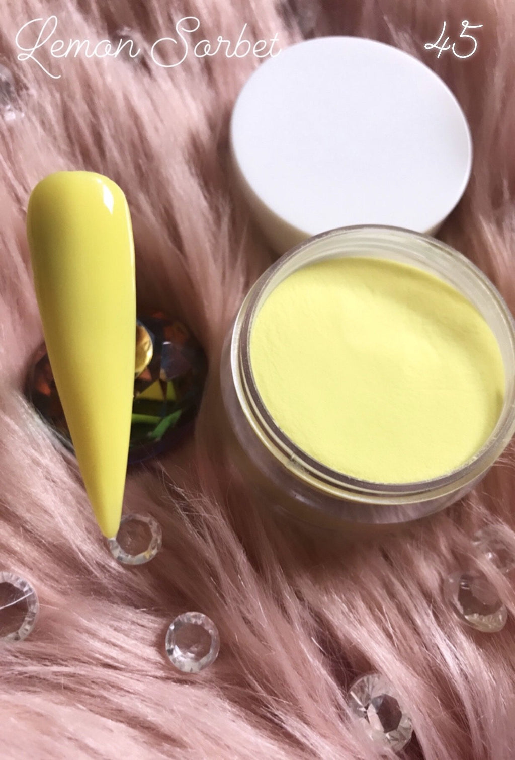 Glazed Acrylic Colour Powder Lemon Sorbet no.45 28g