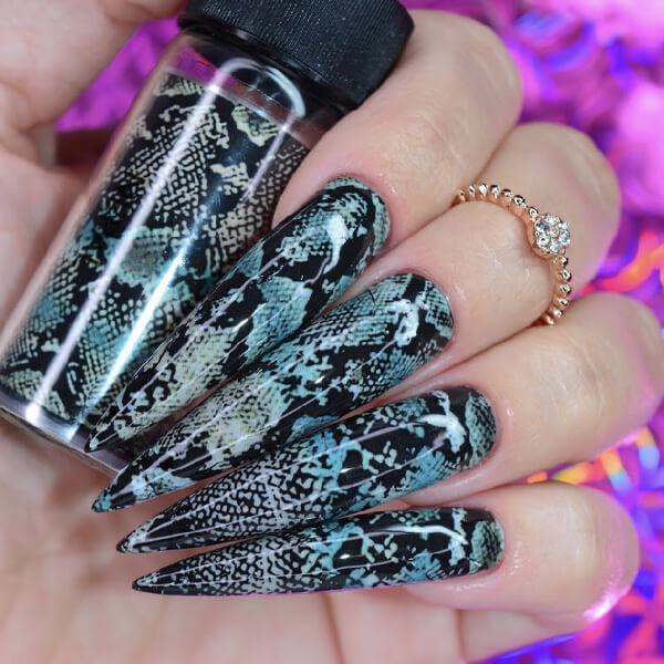Nepal Snake Print Foil