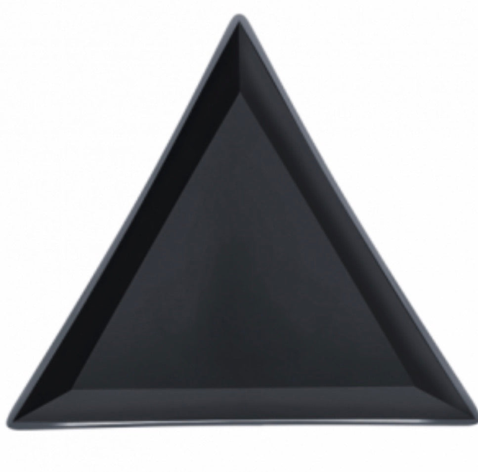 Triangle Spill Tray Black